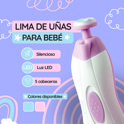 Limador de Uñas Eléctrica para bebes 🌟