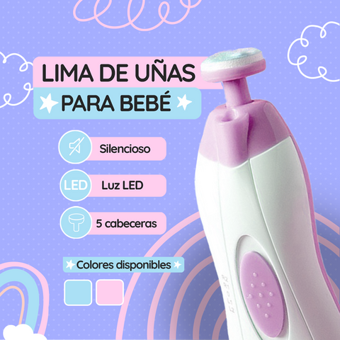 Limador de Uñas Eléctrica para bebes 🌟