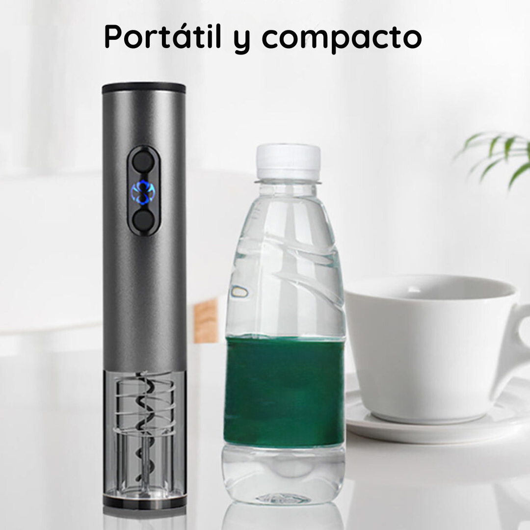 Sacacorcho de Vinos Eléctrico Recargable 4 en 1