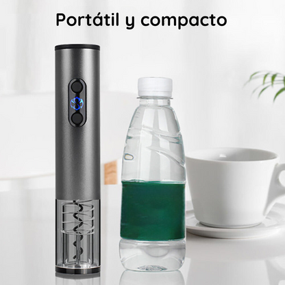 Sacacorcho de Vinos Eléctrico Recargable 4 en 1