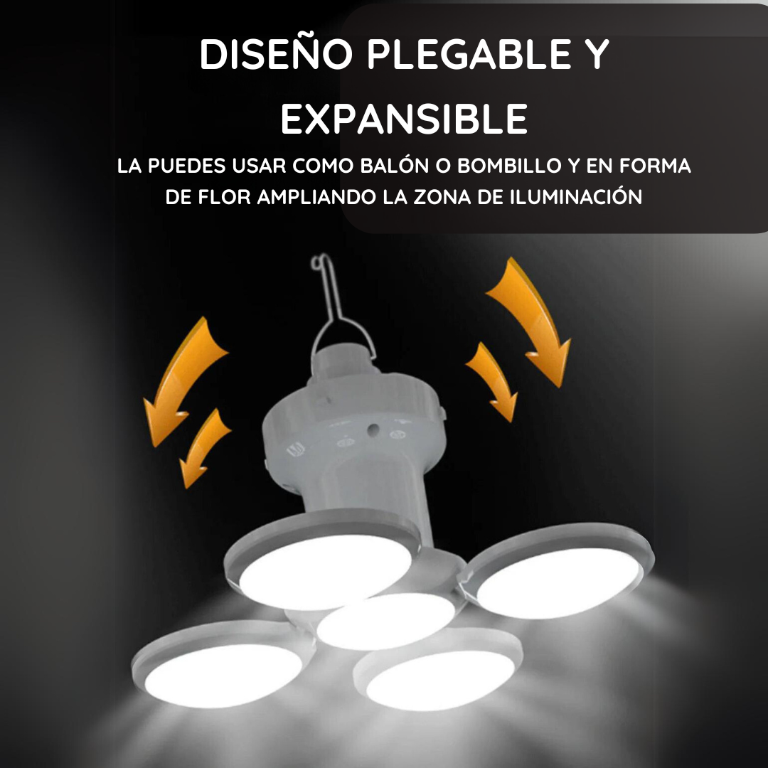 LAMPARA SOLAR PLEGABLE