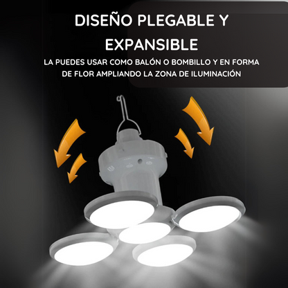 LAMPARA SOLAR PLEGABLE