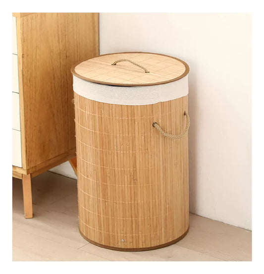 🧺Cesta De Bambú Plegable🧺