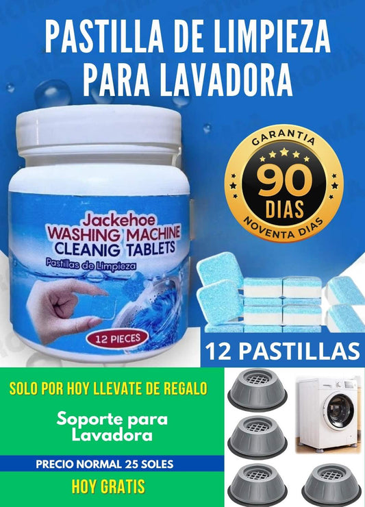 🔥PASTILLAS PARA LAVADORA🔥- ❌ELIMINA HOY LAS BACTERIAS, MAL OLOR Y SARRO