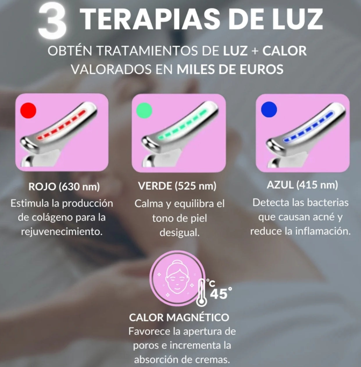 Rejuvenecedor Facial Anti-Edad Magestic