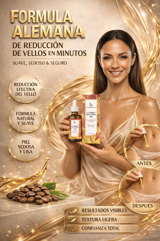 Aceite Natural  Rotundus para Reducción de Bellos