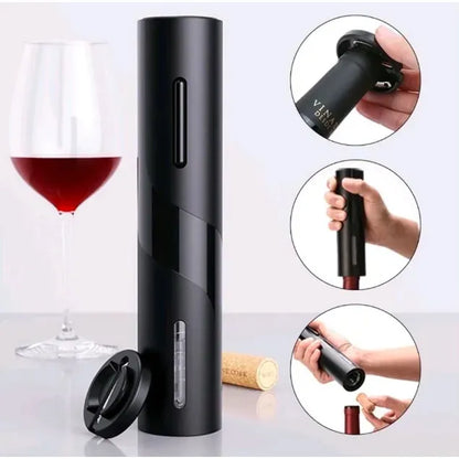 🥂 SACACORCHOS ELÉCTRICO🥂 – ÁBRETE PASO AL VINO SIN ESFUERZO + 🎁Soporte de lavadora de Regalo